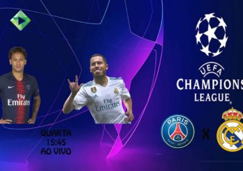 Transmissão Ao Vivo | PSG x Real Madrid – UEFA Champions League | Deu Liga
