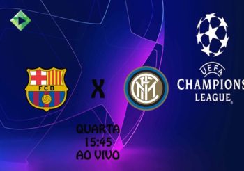 Transmissão Ao Vivo | Barcelona x Internazionale – Champions League | Deu Liga