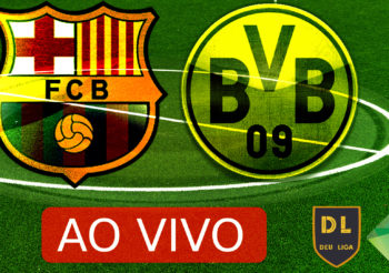 Deu Liga – Barcelona x Borussia Dortmund – Champions League