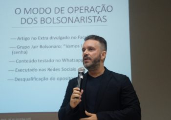 Aula Inaugural de Jornalismo e Publicidade – A guerra semiótica de Bolsonaro: “quando o meio não é a mensagem”, com Felipe Pena