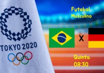 Deu Liga – OLIMPÍADAS AO VIVO – BRASIL 4×2 ALEMANHA | FUTEBOL MASCULINO