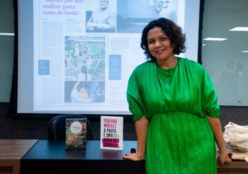 Aula Magna: “A Pauta Jornalística: Enquadramentos e Políticas”, com a jornalista e pesquisadora Fabiana Moraes
