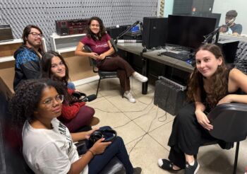 13 no ar: Ana Carolina Maia, Ana Julia Bolognani, Ana Paula Valentim, Lara Pozzolini, Paula Lagares e Victor Kauffmann