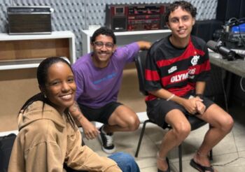 Globo Cultural: Leonardo Rocha, João Vitor Plá, Luiz Otavio Teixeira, Maria Carolina Firmino, Raquel Maria